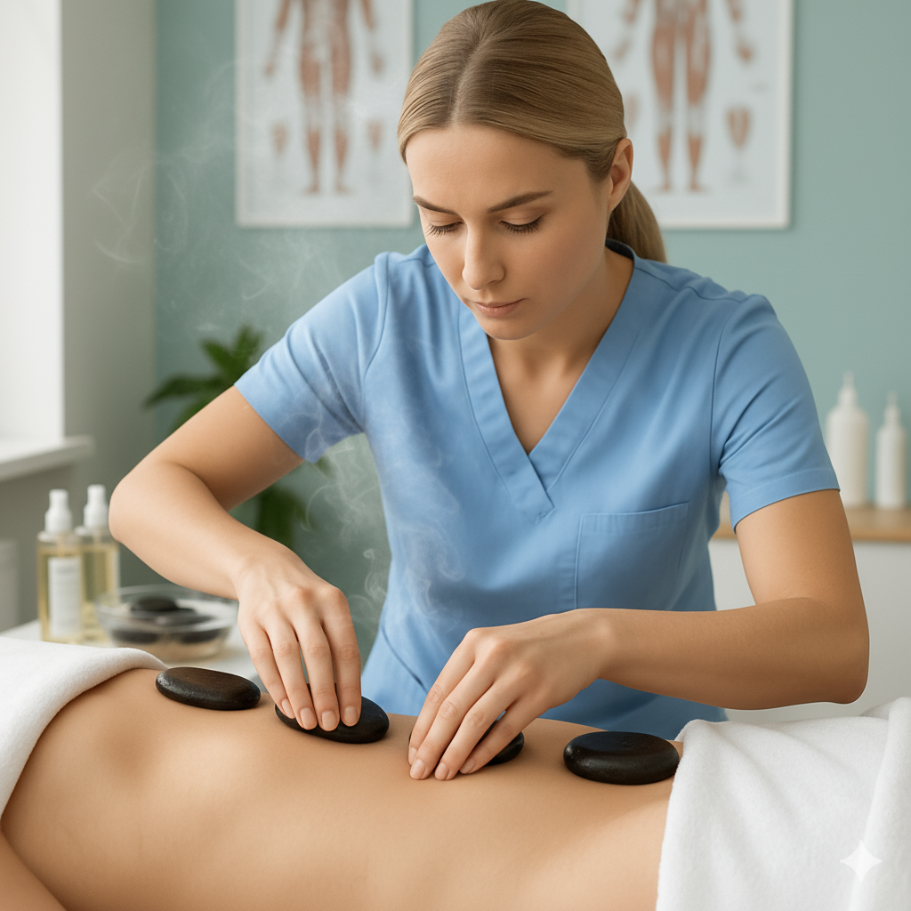 Masaż gorącymi kamieniami